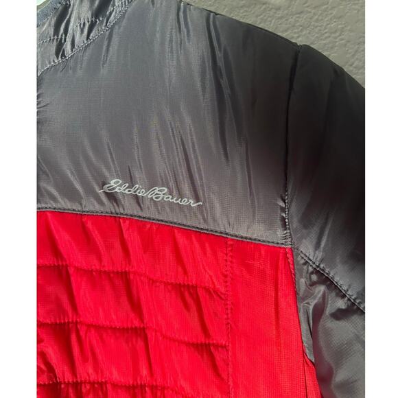 Eddie Bauer Kids Reversible Hooded Jacket - Size 7/8 - Picture 8 of 10